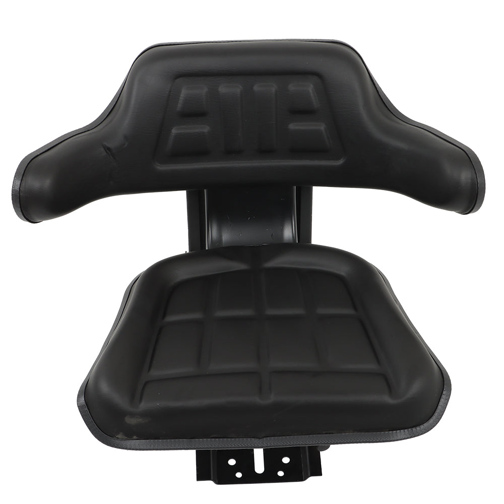 Black Tractor Suspension Seat For Ford / New Holland 4000 4100 4600 4610 5100