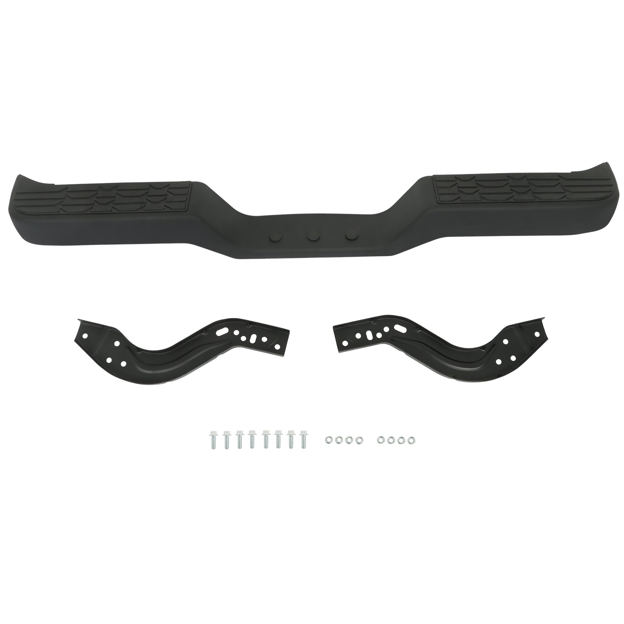 TOPPARTZ Rear Step Bumper Assembly For 1989-1995 Toyota Pickup Primed W/ Bracket