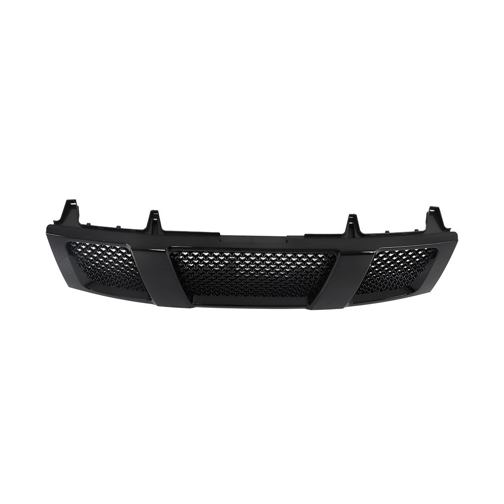 TOPPARTZ Mesh Front Bumper Grille Glossy Black For 2004-2007 Titan/Armada
