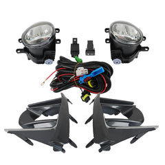 TOPPARTZ RH+LH LED DRL Fog Lights For 2018-2020 Toyota Sienna W/Switch+Wiring Kit