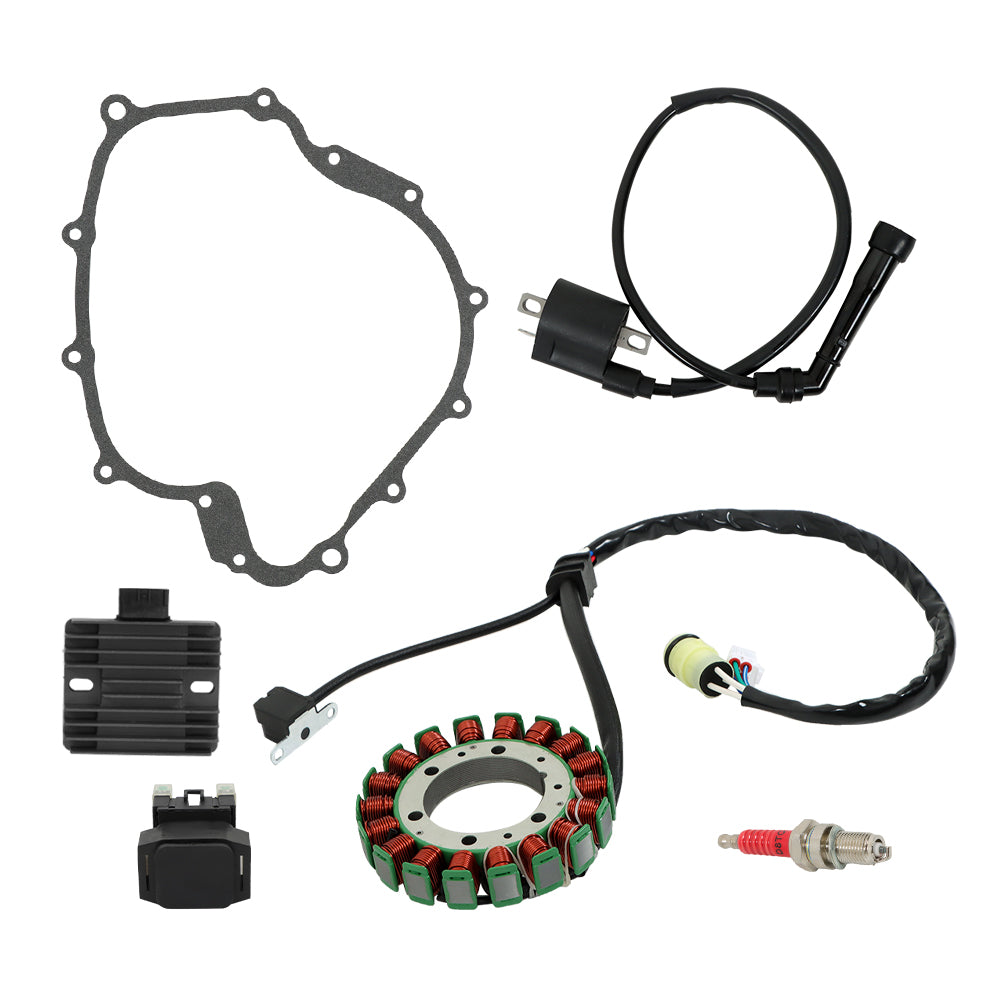 Ignition Coil & Stator Regulator Relay Kit For 2004-2007 Yamaha Rhino 660 YXR660