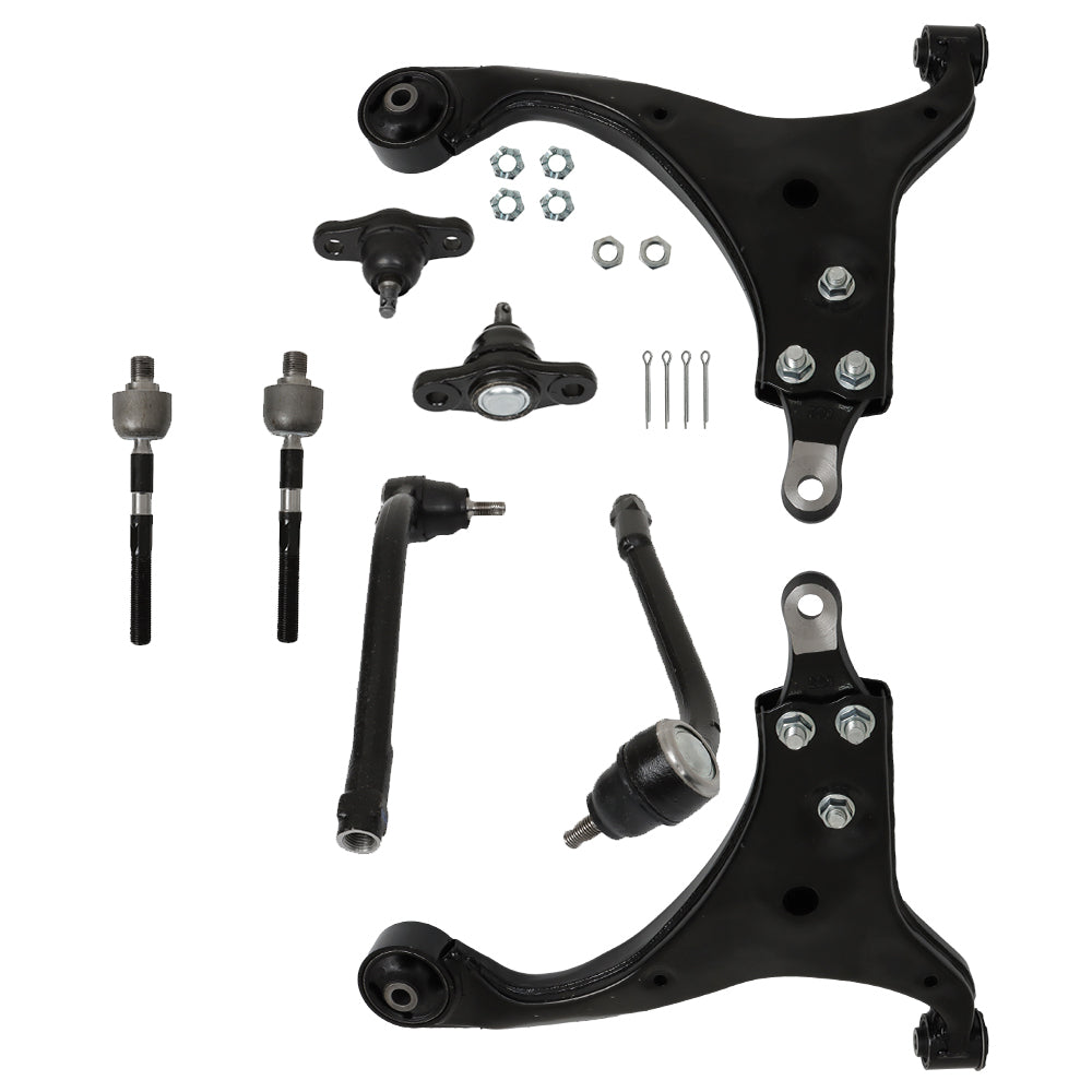 TOPPARTZ Front Lower Control Arms&Ball Joints Kit For 09-12 Hyundai Elantra 2.0L