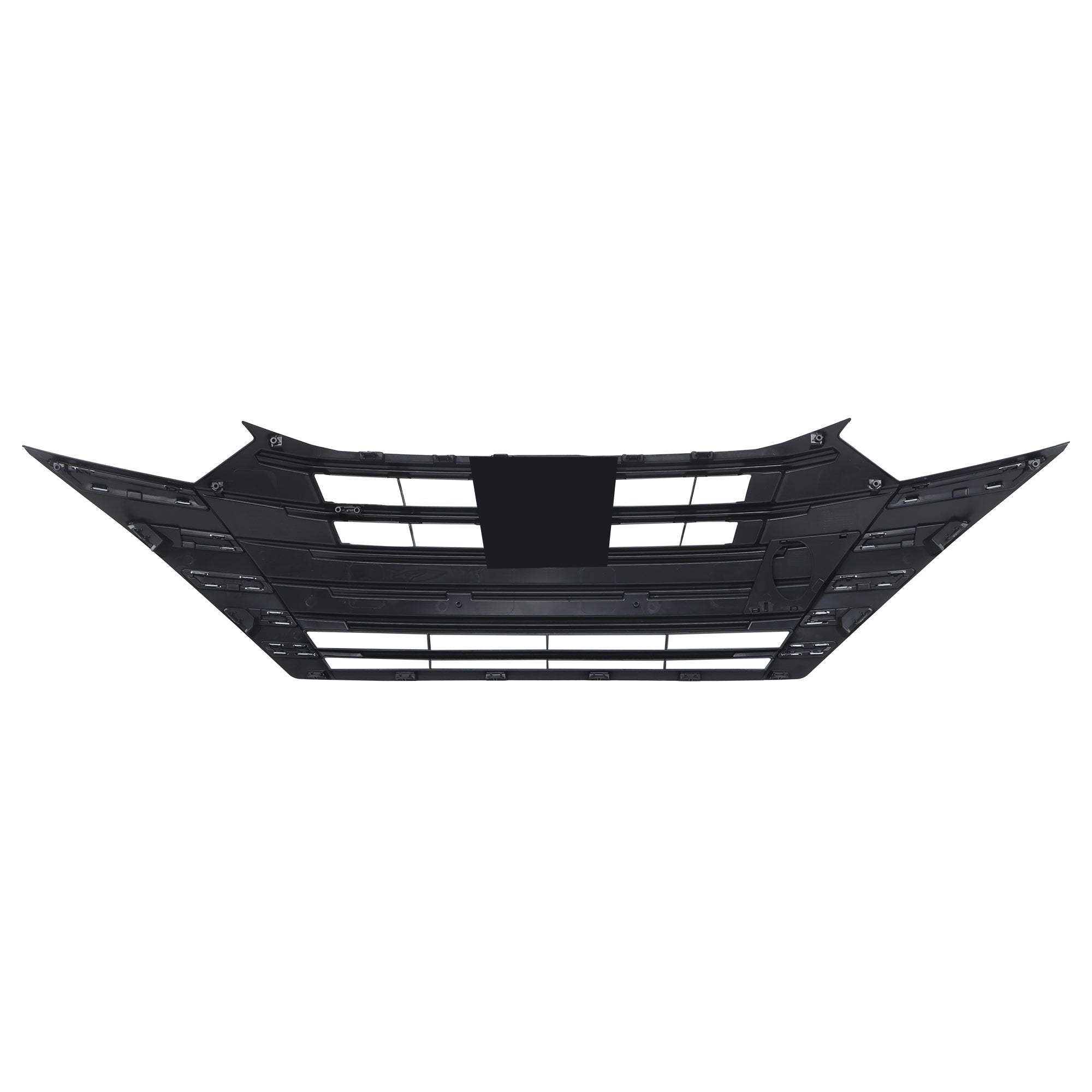 TOPPARTZ Front Bumper Grille Chrome & Black Plastic For 2023-2025 Nissan Versa