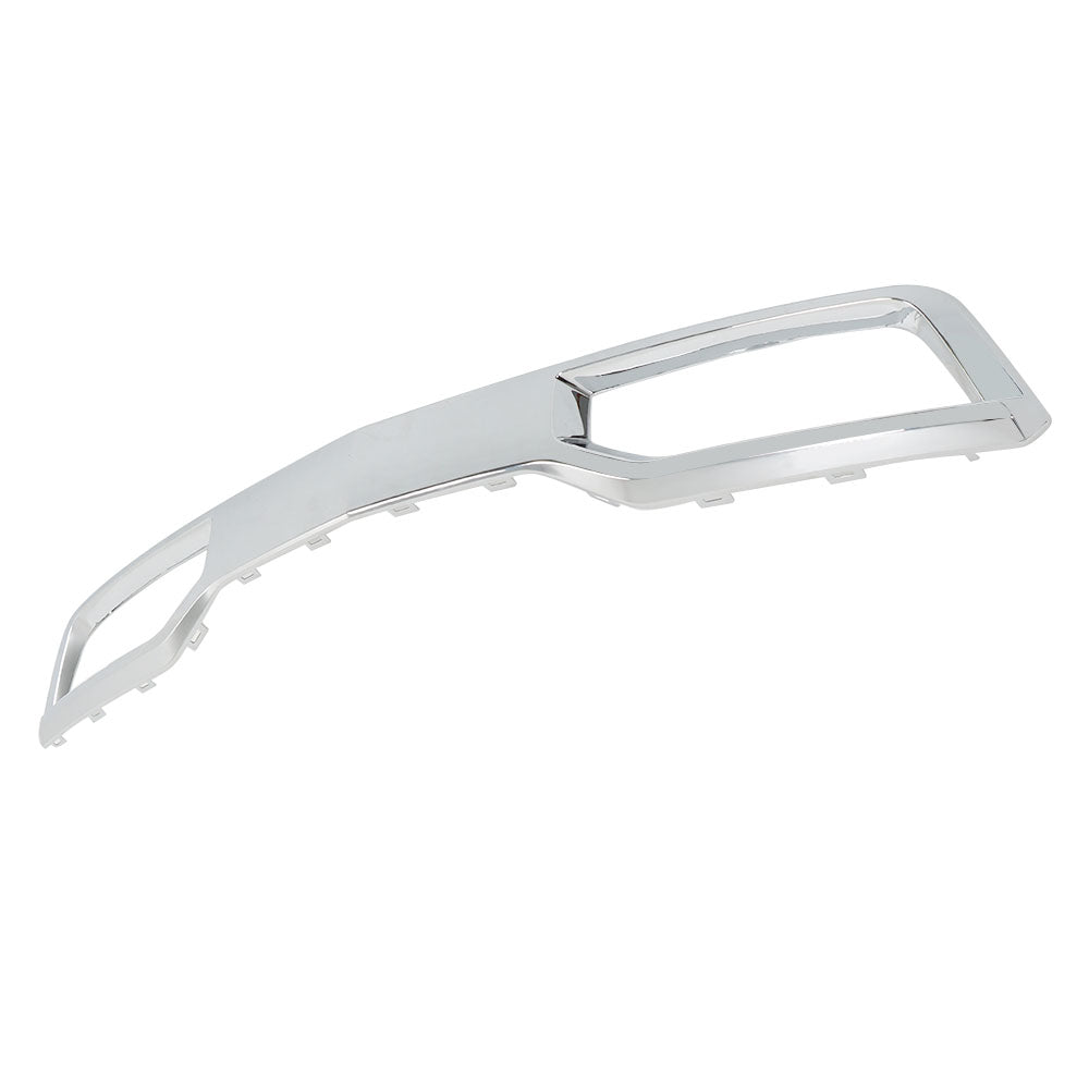TOPPARTZ Front Bumper Fascia Skid Plate Chrome For 2019-2021 Chevrolet Silverado