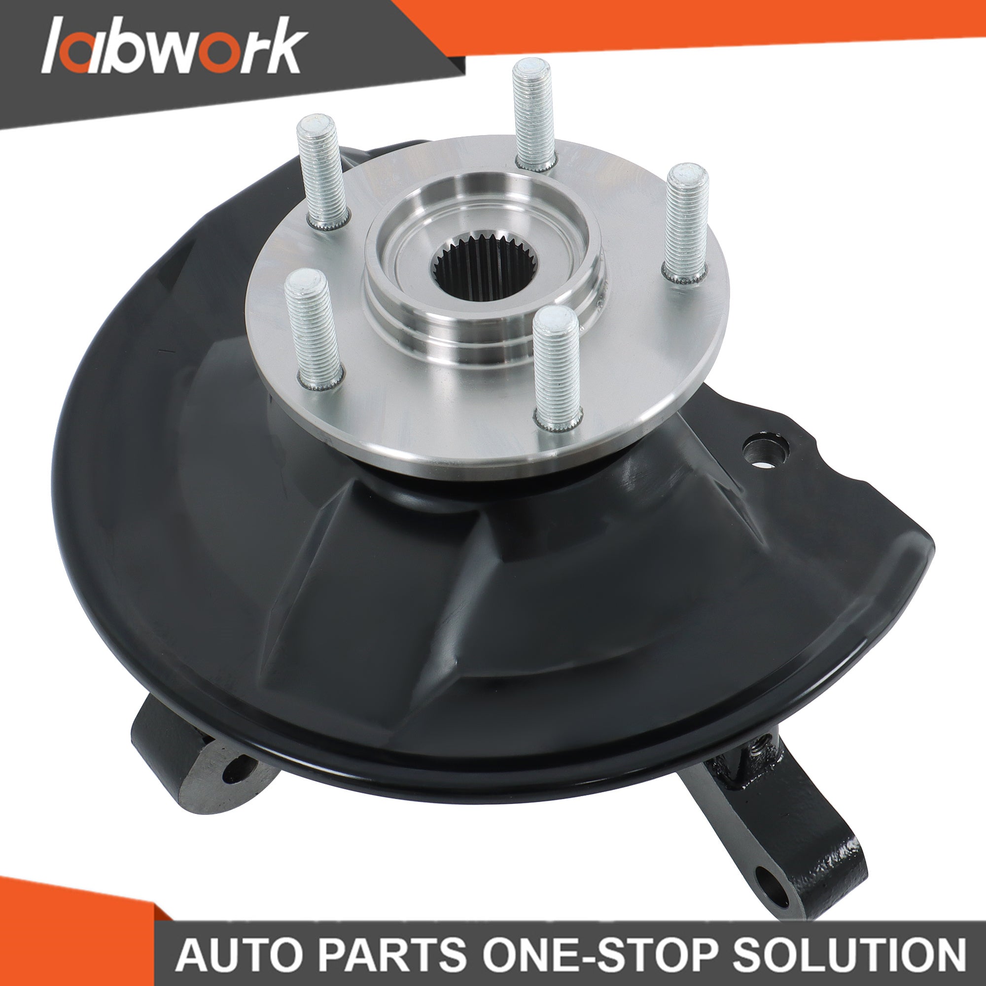 TOPPARTZ Front Left Steering Knuckle & Hub Bearing Assy for Mitsubishi Outlander