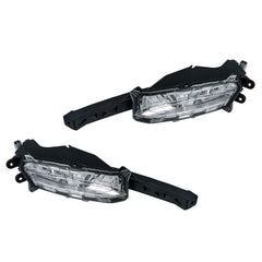 TOPPARTZ LED DRL Fog Lights Lamp For 2020-2022 RX350 RX450h Passenger+Driver Side