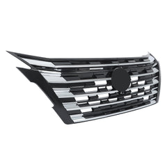 TOPPARTZ Front Grille Chrome & Black W/ Camera Hole For 2024-2025 Nissan Rogue