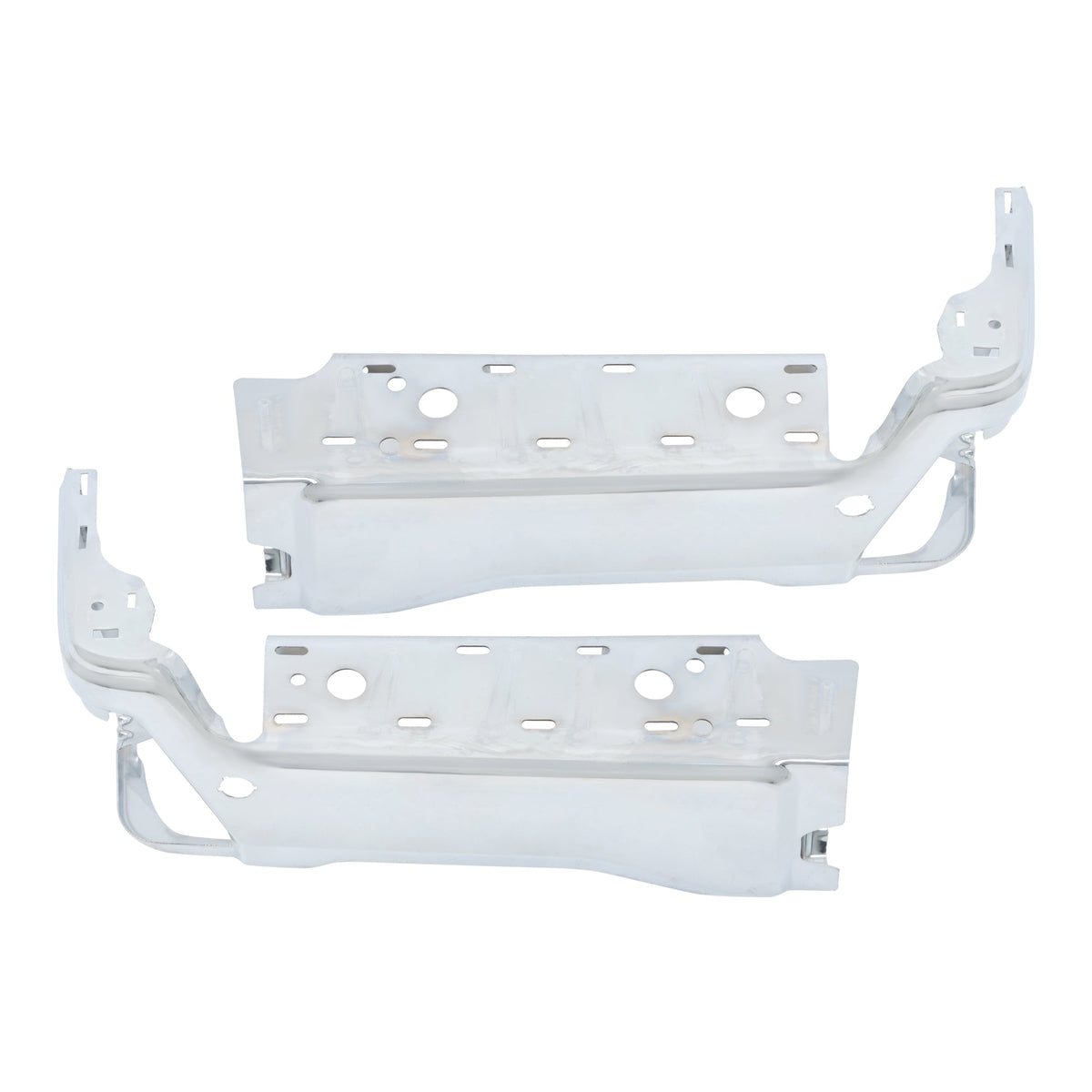 TOPPARTZ Rear Bumper End Caps Pair Chrome For 2023-2025 Ford F-250 F-350 F-450