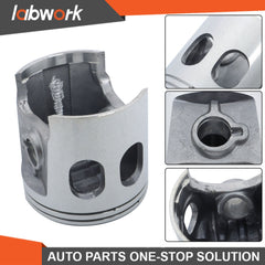 toppartz Standard Bore Top End Repair piston Kit For Polaris 400 2-Stroke 83mm