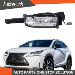 TOPPARTZ Fog Lights For Lexus NX200T 2015-2017 W/F-Sport LED Front Driver Side