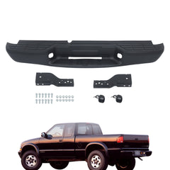 TOPPARTZ Rear Bumper Assembly For 1998-2004 Chevrolet S10 GMC Sonoma Fleetside