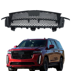 TOPPARTZ Front Bumper Upper Grille Black For 2021-2023 Cadillac Escalade 84830289