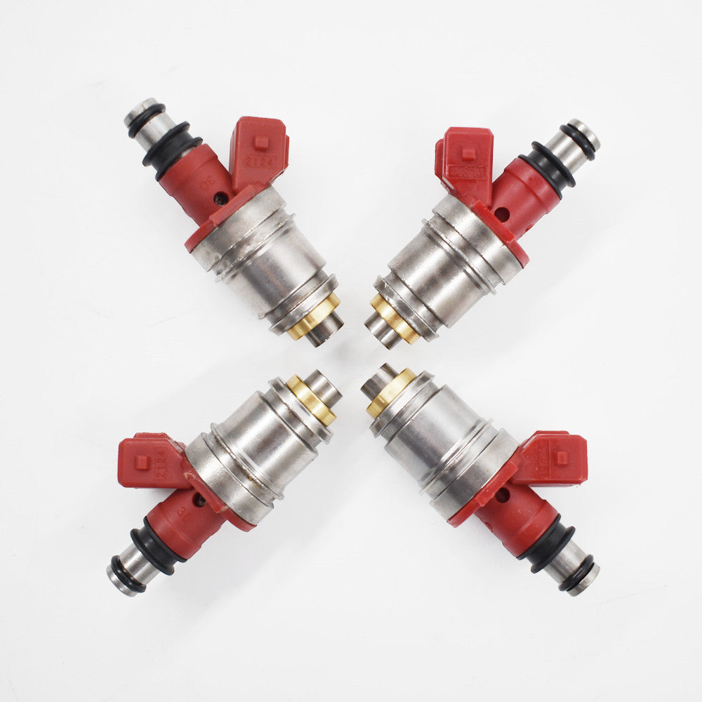 TOPPARTZ Fuel injectors For 1990-1994 Nissan D21 Pickup 2.4L 4 Pcs 16600-86G00