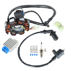 ATV Ignition Coil Spark Plug Regulator Stator For Polaris Outlaw 90/50 2008-2014