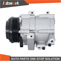 toppartz A/C Compressor W/Clutch For Ford E-150 E-250 E-350 Super Duty Mustang