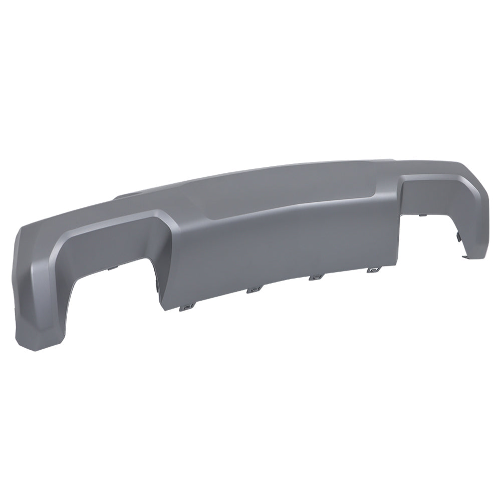 TOPPARTZ Front Bumper Fascia Skid Plate Dark Silver For 2021-2022 Colorado