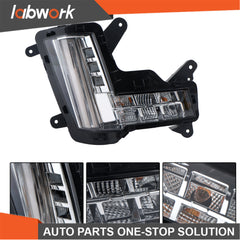 TOPPARTZ LED Fog Lights Lamp For Cadillac Escalade 2015-2020 w/ Crash Brake Rght