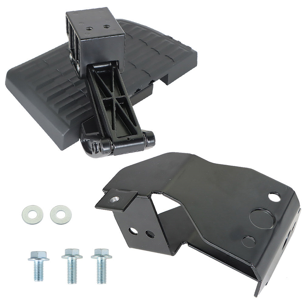 TOPPARTZ Bed Step Retractable Bumper Step For 2010-2018 Ram 1500/2500/3500