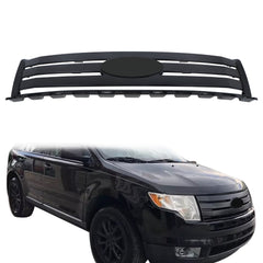 TOPPARTZ Front Bumper Upper Grille Gloss Black For 2007 2008-2010 Ford Edge