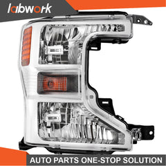 TOPPARTZ [Halogen] Headlights For 2020-2022 Ford F250 F350 SuperDuty Chrome Right