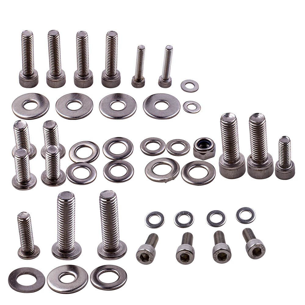 667 PIECE STAINLESS STEEL ATV BOLT SCREW KIT SET For YAMAHA YFZ350 BANSHEE