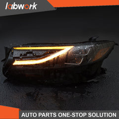 TOPPARTZ Headlights For Toyota Camry XLE 2025 Dual Projector LED Driver Left Side