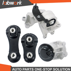 TOPPARTZ Engine Mount Transmission Torque Strut Mount 4x For Ford Explorer 13-17