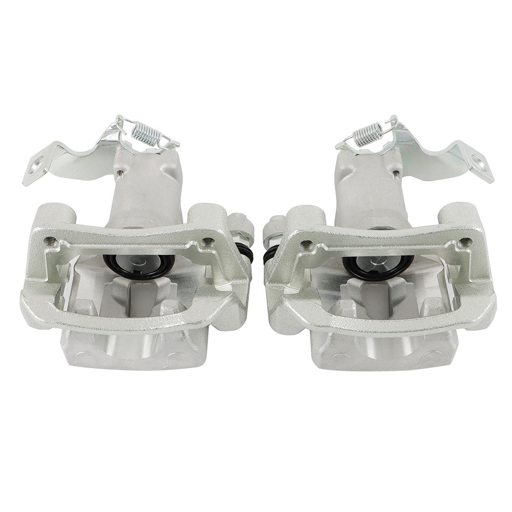 TOPPARTZ Rear LH & RH Brake Calipers w/ Bracket For 2014-2018 Kia Soul L4 1.6L