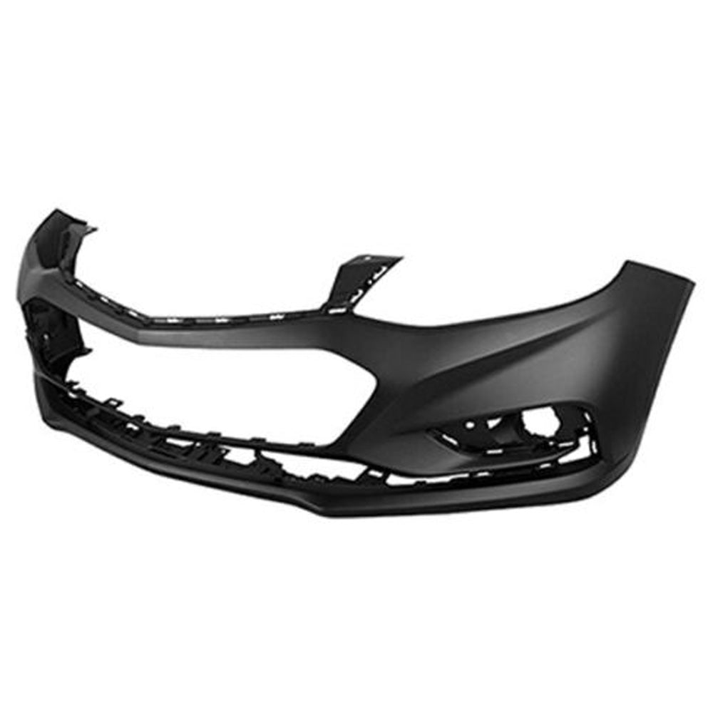 TOPPARTZ Front Upper+Lower Grille & Front Bumper Cover For 2016-2018 Chevy Cruze