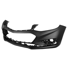 TOPPARTZ Front Upper+Lower Grille & Front Bumper Cover For 2016-2018 Chevy Cruze