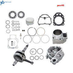 Cylinder Head/Crankshaft/Cylinder Rebuild Kit/Bearing For Honda TRX500 2009-24