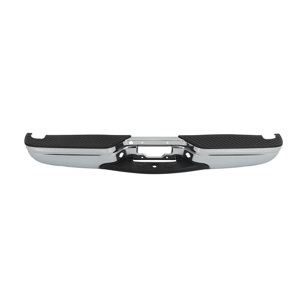 TOPPARTZ Rear Step Bumper Chrome For 1997-2004 Ford F-150 1997-99 F-250 Styleside