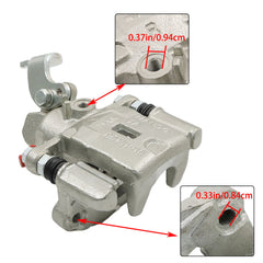 TOPPARTZ Brake Caliper W/ Bracket For 2004-08 Hyundai Tiburon 2005-09 Kia Spectra