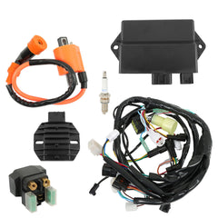 Ignition Coil+CDI+Relay Regulator Wire Harness For Yamaha Raptor YFM350R 04-2013