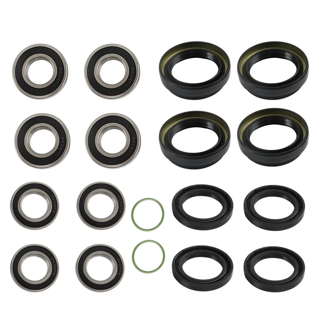 For Yamaha Rhino 450 660 700 Front Rear Wheel Bearings Seals Kits 2005-2013