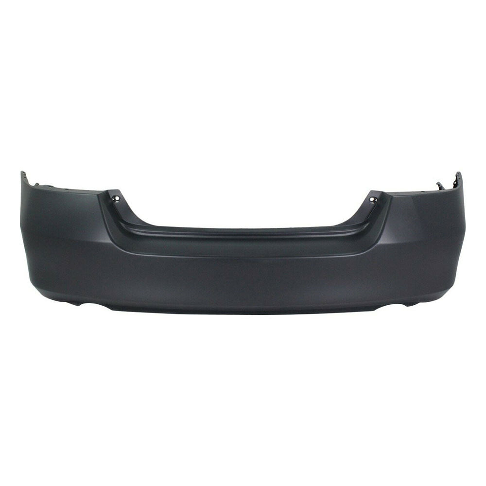 TOPPARTZ Rear Bumper Cover Primed Plastic For 2006-2007 Honda Accord Sedan