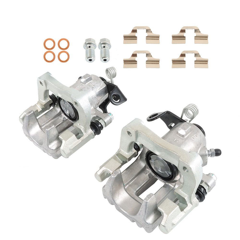 TOPPARTZ LH&RH Brake Caliper with Bracket For 2000-2006 Audi 2000-2010 Volkswagen