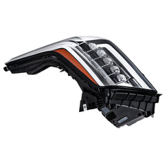 TOPPARTZ RH+LH Headlights For 2015-2020 Cadillac Escalade LED Black Housing Clear