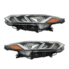 TOPPARTZ Left+Right Headlights For 2020-2022 Nissan Sentra S/SV Halogen Headlamps 260606LB0A