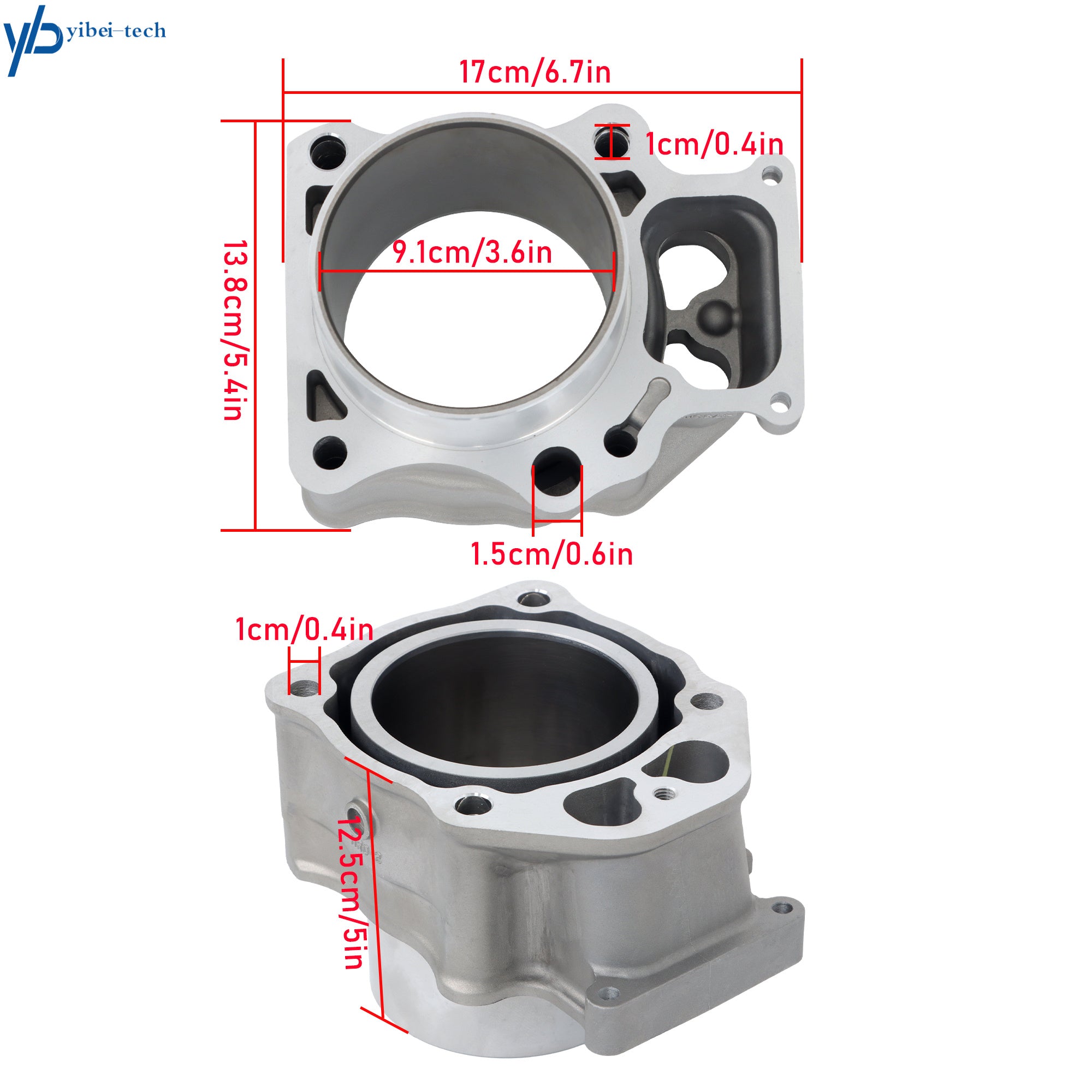 Cylinder Head/Crankshaft/Cylinder Rebuild Kit/Bearing For Honda TRX500 2009-24