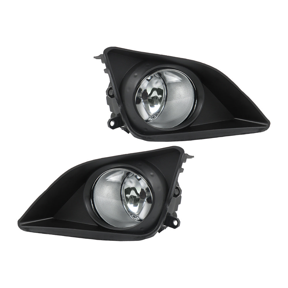 TOPPARTZ Front Fog Lights Lamp Fit For 2009 2010 Toyota Corolla Left+Right Side