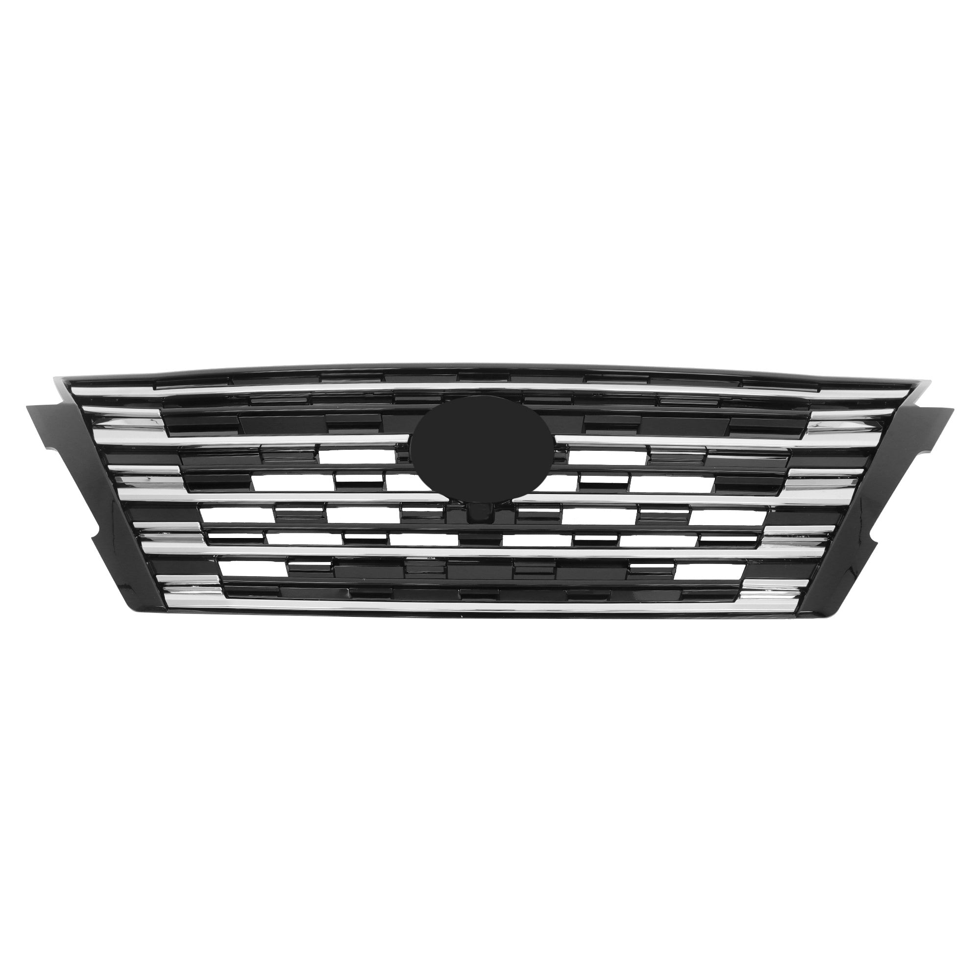 TOPPARTZ Front Grille Chrome & Black For 2024-2025 Nissan Rogue W/O Camera Hole