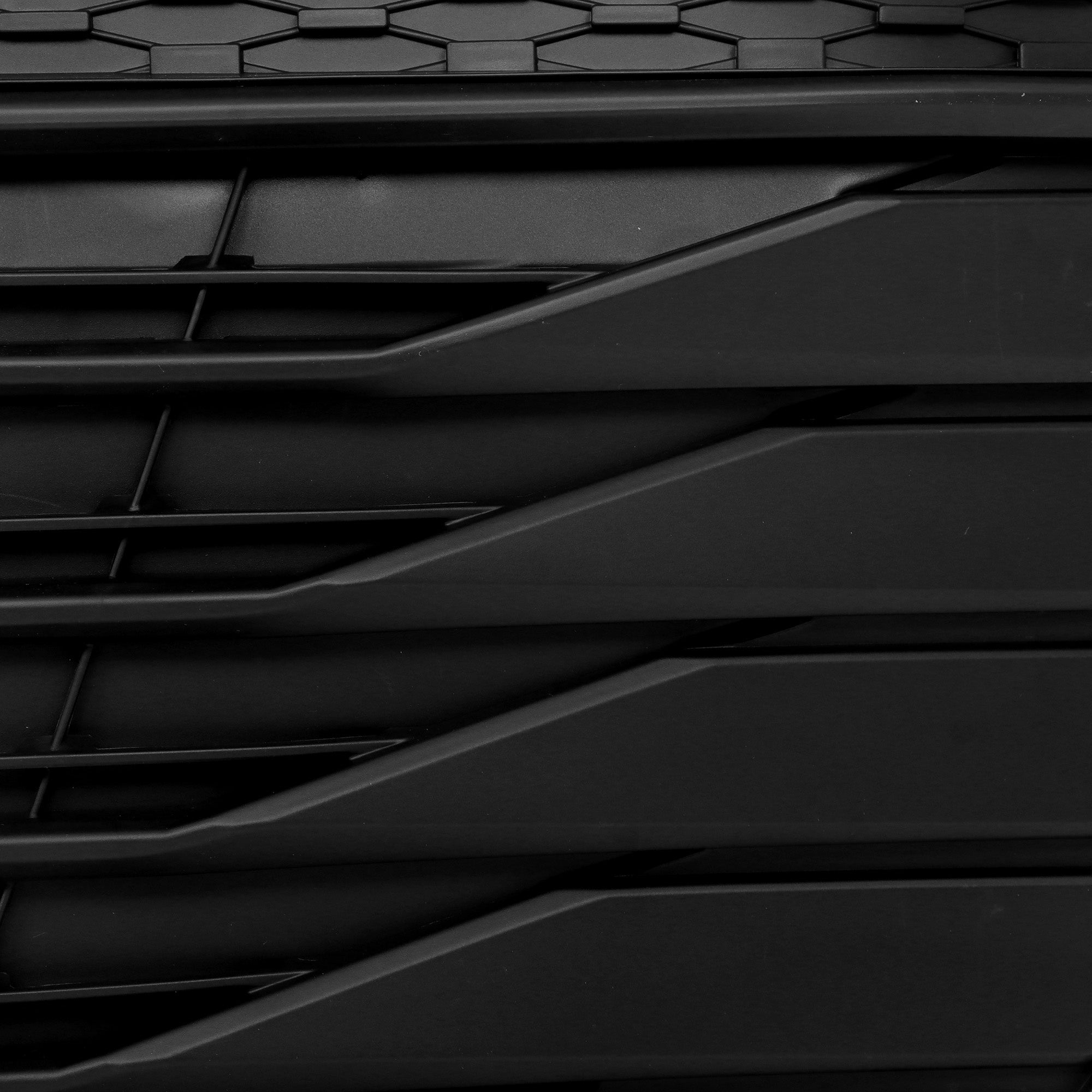 TOPPARTZ Front Lower Grille Matte Black For 21-2023 Toyota Sienna W/o Sensor Hole