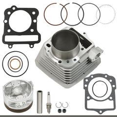 Cylinder Jug Piston Gaskets Kit for Kawasaki Bayou 300 KLF300B 1989-2004