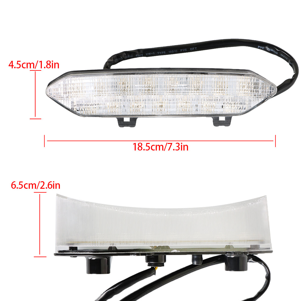 LED Brake Tail Light Fits For Yamaha Raptor 700 YFM700R 2006 2007 2008
