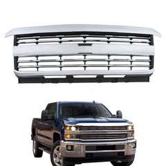 TOPPARTZ Grille Front Side Chrome 23335298 For 2015-2019 Silverado 2500HD 3500HD