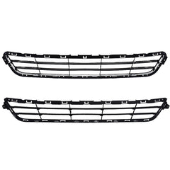 TOPPARTZ Front Upper ＆ Lower Grille ＆ Bumper Cover For 2013-2016 Ford Fusion
