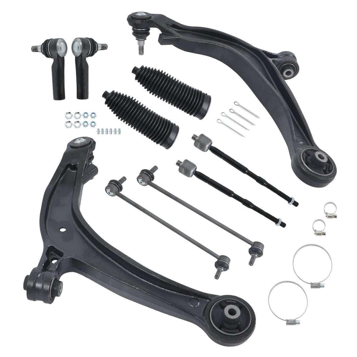 TOPPARTZ Front Lower Control Arms With Ball Joints For Honda Odyssey 2011-2017
