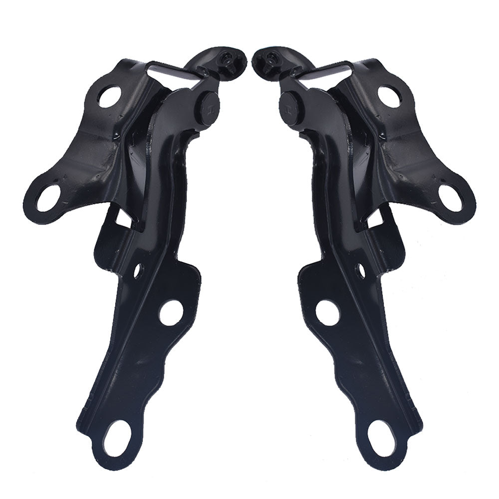 toppartz Hood Hinge Set Right & Left For 2003-2008 Toyota Corolla Matrix Black