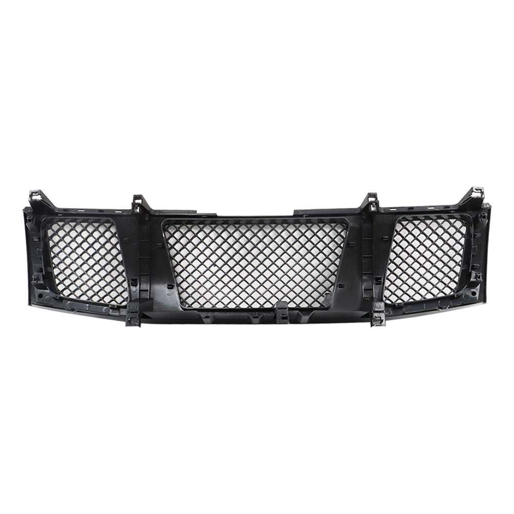 TOPPARTZ Mesh Front Bumper Grille Glossy Black For 2004-2007 Titan/Armada